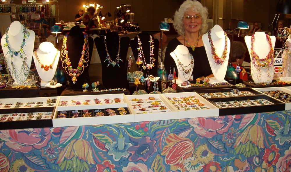 Glass Artist Patsy Evins Bead Show