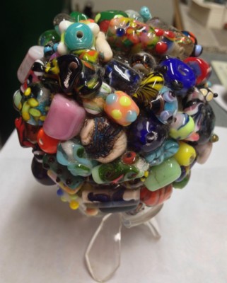 Want to see my first glass lampwork beads? Click thru for details
