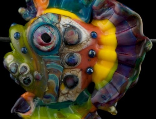 These Tropical Glass Fish Focal Beads Are Stunning