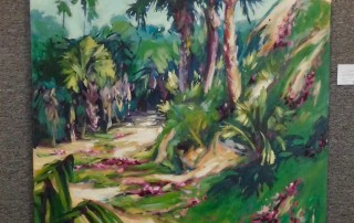 Patsy Evins Tropical paintings at Port Aransas Art Center May show