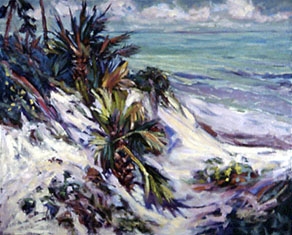 "Cool Breezes" | 24" X 30" | | $1,597.00 | #498 l tropical paintings, palm tree paintings,