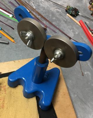 tool to turn mandrel for glass beadmakers